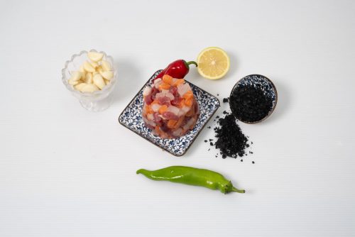 סביצ'ה טונה, סלמון ואינטיאס